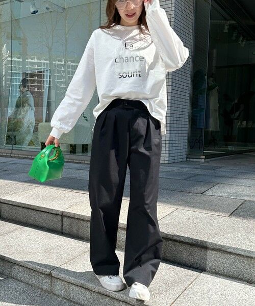 LAUTREAMONT / ロートレアモン カットソー | 【WEB限定】オーガンジーロンT≪手洗い可能≫ | 詳細6