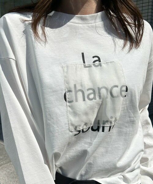 LAUTREAMONT / ロートレアモン カットソー | 【WEB限定】オーガンジーロンT≪手洗い可能≫ | 詳細7