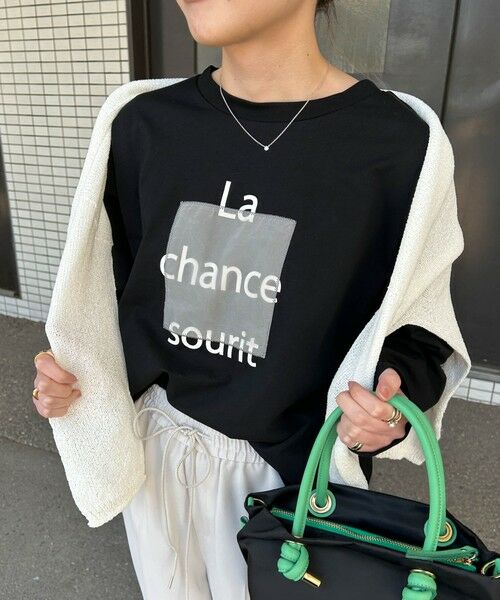 LAUTREAMONT / ロートレアモン カットソー | 【WEB限定】オーガンジーロンT≪手洗い可能≫ | 詳細11