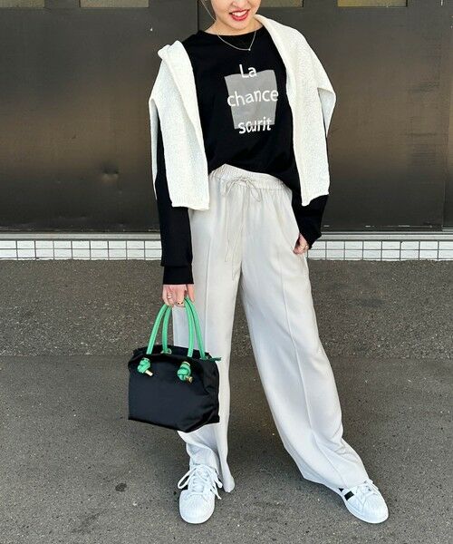 LAUTREAMONT / ロートレアモン カットソー | 【WEB限定】オーガンジーロンT≪手洗い可能≫ | 詳細9