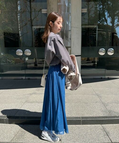 LAUTREAMONT / ロートレアモン カットソー | 【WEB限定】オーガンジーロンT≪手洗い可能≫ | 詳細24