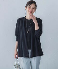 LAUTREAMONT / ロートレアモン カットソー | クールコンフォートカーディガン≪接触冷感/洗濯機で洗える≫