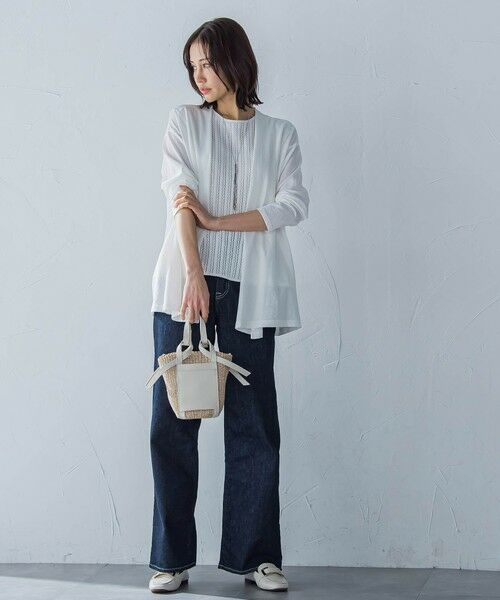 LAUTREAMONT / ロートレアモン カットソー | クールコンフォートカーディガン≪接触冷感/洗濯機で洗える≫ | 詳細1