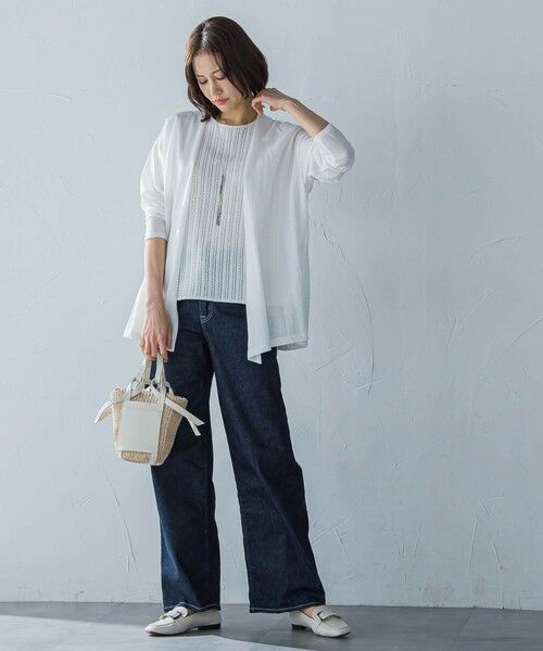 LAUTREAMONT / ロートレアモン カットソー | クールコンフォートカーディガン≪接触冷感/洗濯機で洗える≫ | 詳細2