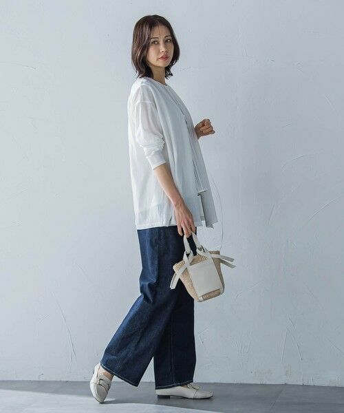 LAUTREAMONT / ロートレアモン カットソー | クールコンフォートカーディガン≪接触冷感/洗濯機で洗える≫ | 詳細3