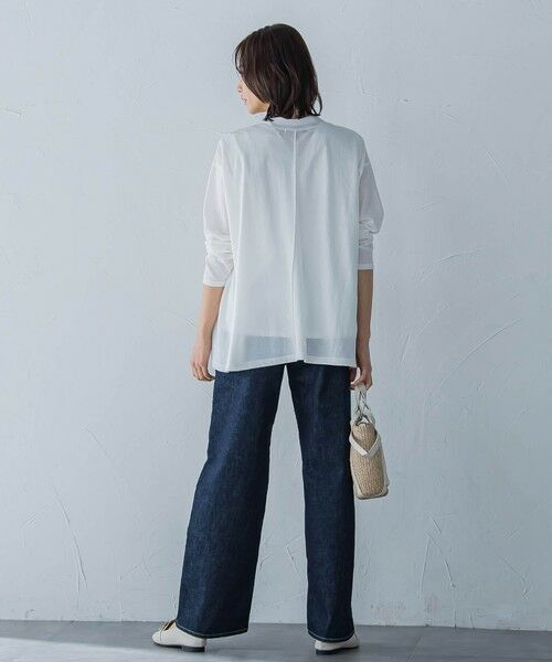 LAUTREAMONT / ロートレアモン カットソー | クールコンフォートカーディガン≪接触冷感/洗濯機で洗える≫ | 詳細4