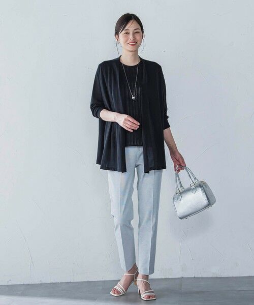 LAUTREAMONT / ロートレアモン カットソー | クールコンフォートカーディガン≪接触冷感/洗濯機で洗える≫ | 詳細11