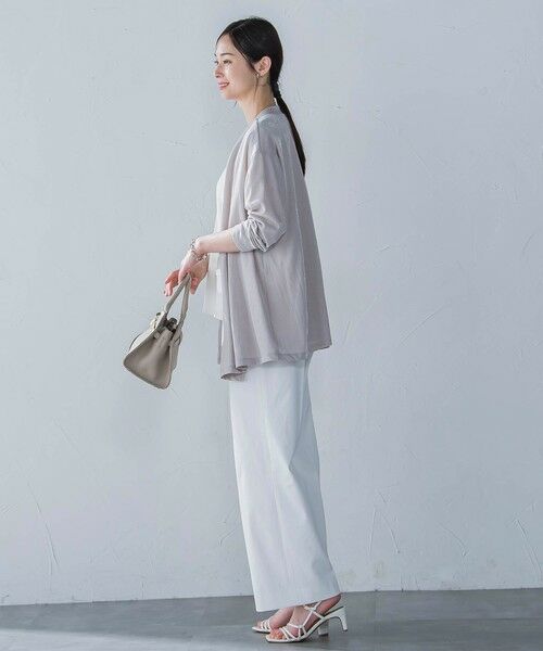 LAUTREAMONT / ロートレアモン カットソー | クールコンフォートカーディガン≪接触冷感/洗濯機で洗える≫ | 詳細18