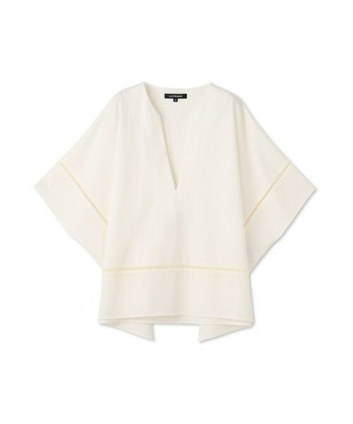 LAUTREAMONT / ロートレアモン カットソー | ポンチョシルエットキーホールカットソー≪洗濯機で洗える≫ | 詳細9