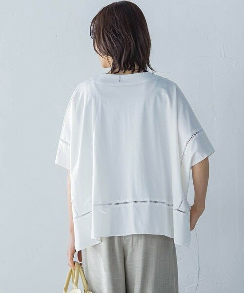 LAUTREAMONT / ロートレアモン カットソー | ポンチョシルエットキーホールカットソー≪洗濯機で洗える≫ | 詳細8