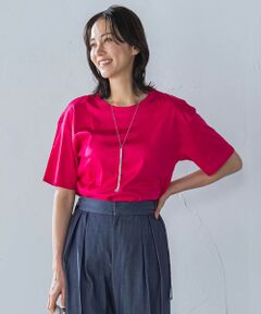 LAUTREAMONT / ロートレアモン カットソー | 【WEB限定】【3サイズ】コットン汗じみ防止カットソー≪洗える/接触冷感≫