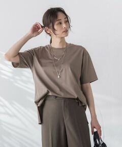 LAUTREAMONT / ロートレアモン カットソー | 【WEB限定】【3サイズ】コットン汗じみ防止カットソー≪洗える/接触冷感≫