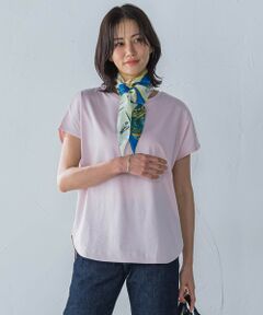 LAUTREAMONT / ロートレアモン カットソー | 【WEB限定】【3サイズ】スムースコットンラウンドヘムカットソー≪洗える/接触冷感≫