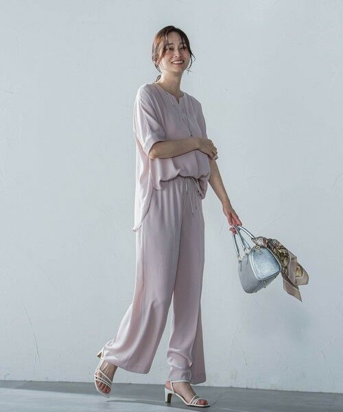 LAUTREAMONT / ロートレアモン その他パンツ | 【WEB限定】【11号あり】接触冷感リラックスパンツ≪セットアップ対応/洗える≫ | 詳細6