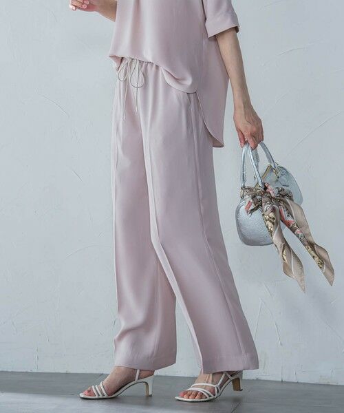 LAUTREAMONT / ロートレアモン その他パンツ | 【WEB限定】【11号あり】接触冷感リラックスパンツ≪セットアップ対応/洗える≫ | 詳細7