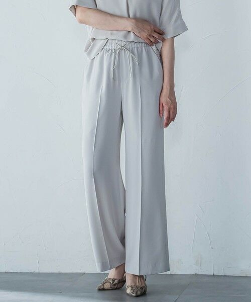 LAUTREAMONT / ロートレアモン その他パンツ | 【WEB限定】【11号あり】接触冷感リラックスパンツ≪セットアップ対応≫≪洗える≫ | 詳細10