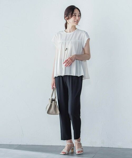 LAUTREAMONT / ロートレアモン その他パンツ | キレイ×リラックス アムンゼンテーパードパンツ≪接触冷感/UV/洗濯機で洗える≫ | 詳細8