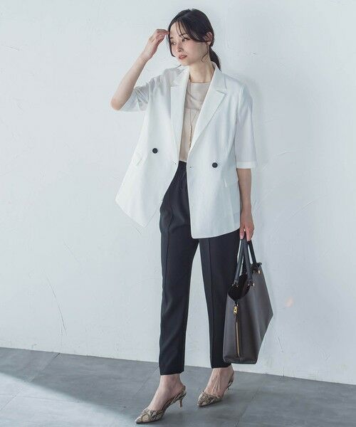 LAUTREAMONT / ロートレアモン その他パンツ | キレイ×リラックス アムンゼンテーパードパンツ≪接触冷感/UV/洗濯機で洗える≫ | 詳細10