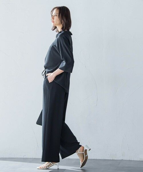 LAUTREAMONT / ロートレアモン その他パンツ | キレイ×リラックス アムンゼンワイドパンツ≪接触冷感/UV/洗濯機で洗える≫ | 詳細5