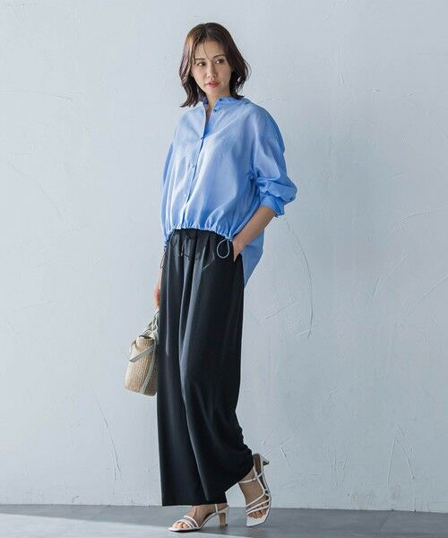 LAUTREAMONT / ロートレアモン その他パンツ | キレイ×リラックス アムンゼンワイドパンツ≪接触冷感/UV/洗濯機で洗える≫ | 詳細7