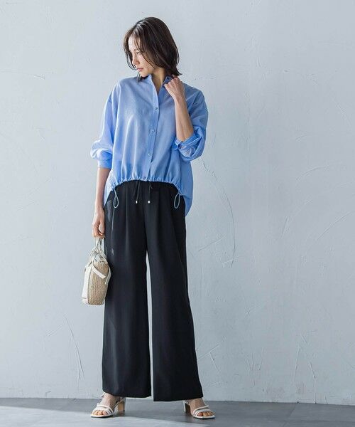 LAUTREAMONT / ロートレアモン その他パンツ | キレイ×リラックス アムンゼンワイドパンツ≪接触冷感/UV/洗濯機で洗える≫ | 詳細8