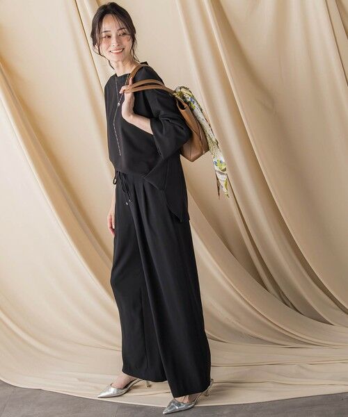 LAUTREAMONT / ロートレアモン その他パンツ | キレイ×リラックス アムンゼンワイドパンツ≪接触冷感/UV/洗濯機で洗える≫ | 詳細14