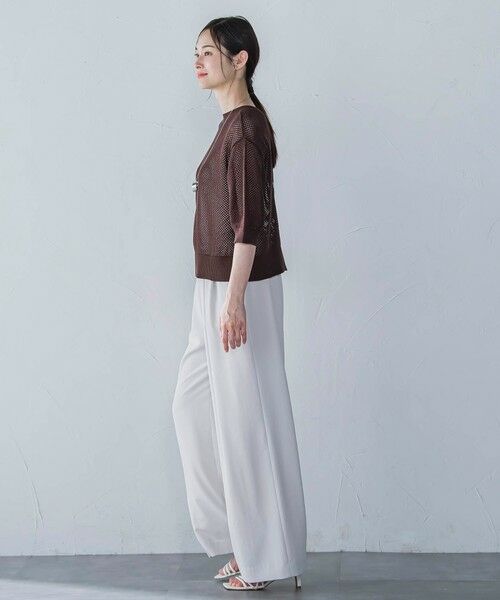 LAUTREAMONT / ロートレアモン その他パンツ | キレイ×リラックス アムンゼンワイドパンツ≪接触冷感/UV/洗濯機で洗える≫ | 詳細29