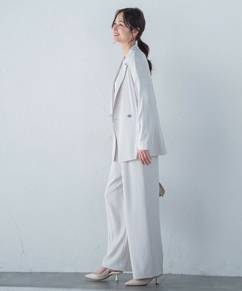 LAUTREAMONT / ロートレアモン その他パンツ | キレイ×リラックス アムンゼンワイドパンツ≪接触冷感/UV/洗濯機で洗える≫ | 詳細21