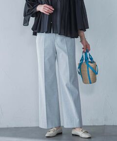 LAUTREAMONT / ロートレアモン その他パンツ | シェルタリングピケドライワイドパンツ≪吸汗速乾/透け防止/洗濯機で洗える≫