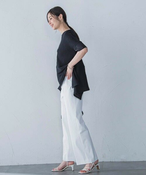 LAUTREAMONT / ロートレアモン その他パンツ | シェルタリングピケドライワイドパンツ≪吸汗速乾/透け防止/洗濯機で洗える≫ | 詳細8