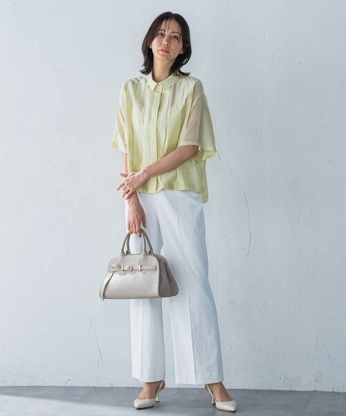 LAUTREAMONT / ロートレアモン その他パンツ | シェルタリングピケドライワイドパンツ≪吸汗速乾/透け防止/洗濯機で洗える≫ | 詳細16