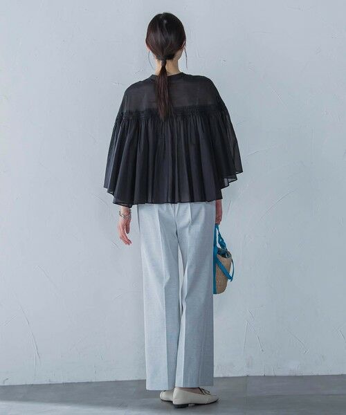 LAUTREAMONT / ロートレアモン その他パンツ | シェルタリングピケドライワイドパンツ≪吸汗速乾/透け防止/洗濯機で洗える≫ | 詳細21