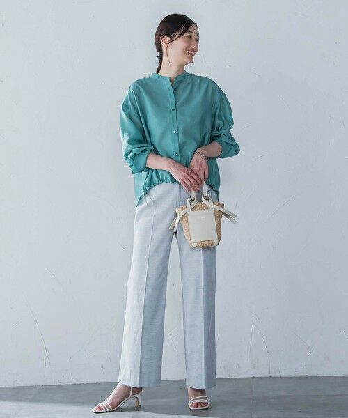 LAUTREAMONT / ロートレアモン その他パンツ | シェルタリングピケドライワイドパンツ≪吸汗速乾/透け防止/洗濯機で洗える≫ | 詳細22