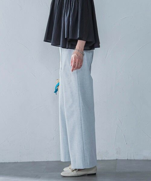 LAUTREAMONT / ロートレアモン その他パンツ | シェルタリングピケドライワイドパンツ≪吸汗速乾/透け防止/洗濯機で洗える≫ | 詳細18