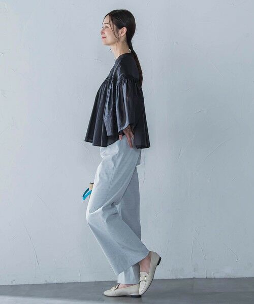 LAUTREAMONT / ロートレアモン その他パンツ | シェルタリングピケドライワイドパンツ≪吸汗速乾/透け防止/洗濯機で洗える≫ | 詳細20