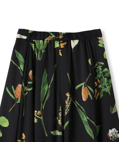 LAUTREAMONT / ロートレアモン ミニ・ひざ丈スカート | ボタニカルプリントスカート≪洗濯機で洗える≫ | 詳細18