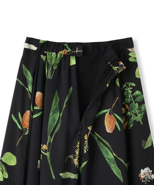 LAUTREAMONT / ロートレアモン ミニ・ひざ丈スカート | ボタニカルプリントスカート≪洗濯機で洗える≫ | 詳細19