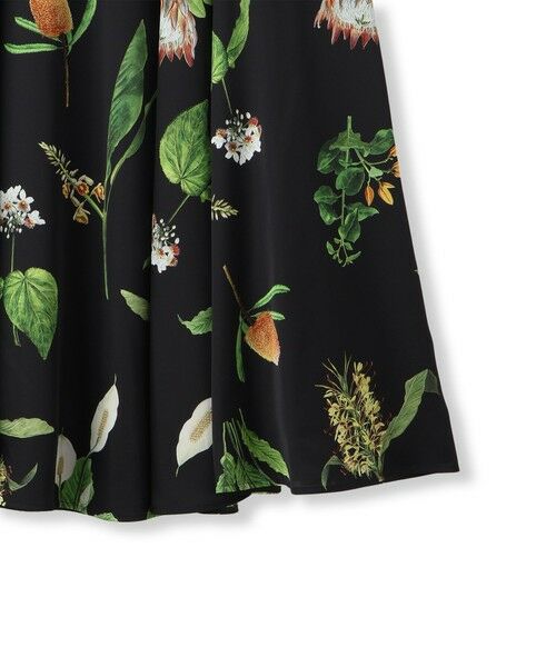 LAUTREAMONT / ロートレアモン ミニ・ひざ丈スカート | ボタニカルプリントスカート≪洗濯機で洗える≫ | 詳細20