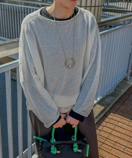 LAUTREAMONT / ロートレアモン ニット・セーター | 【WEB限定】和紙混ホールガーメントニット≪手洗い可能≫ | 詳細4