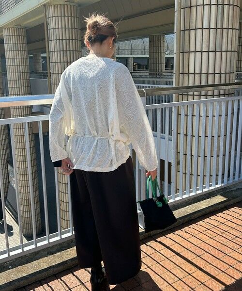 LAUTREAMONT / ロートレアモン ニット・セーター | 【WEB限定】和紙混ホールガーメントニット≪手洗い可能≫ | 詳細6