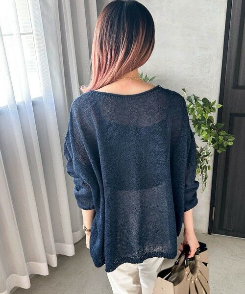 LAUTREAMONT / ロートレアモン ニット・セーター | 【WEB限定】和紙混ホールガーメントニット≪手洗い可能≫ | 詳細10