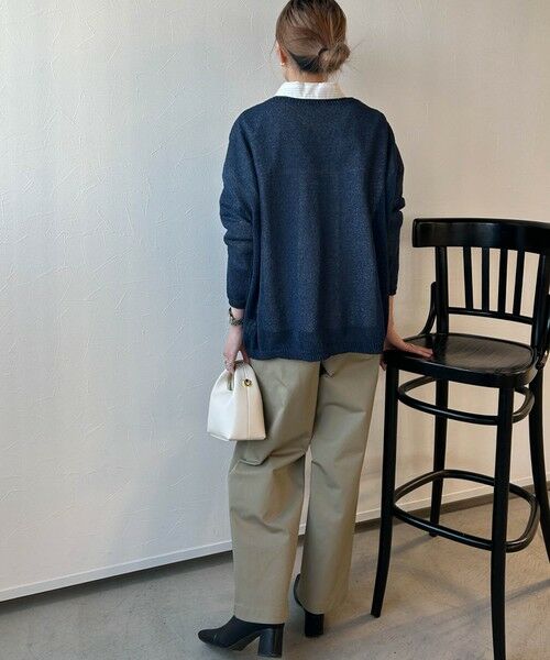LAUTREAMONT / ロートレアモン ニット・セーター | 【WEB限定】和紙混ホールガーメントニット≪手洗い可能≫ | 詳細15