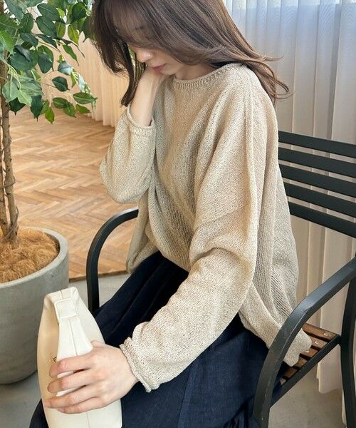 LAUTREAMONT / ロートレアモン ニット・セーター | 【WEB限定】和紙混ホールガーメントニット≪手洗い可能≫ | 詳細22