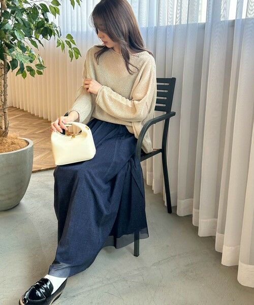 LAUTREAMONT / ロートレアモン ニット・セーター | 【WEB限定】和紙混ホールガーメントニット≪手洗い可能≫ | 詳細23