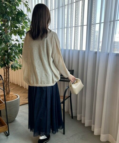 LAUTREAMONT / ロートレアモン ニット・セーター | 【WEB限定】和紙混ホールガーメントニット≪手洗い可能≫ | 詳細24