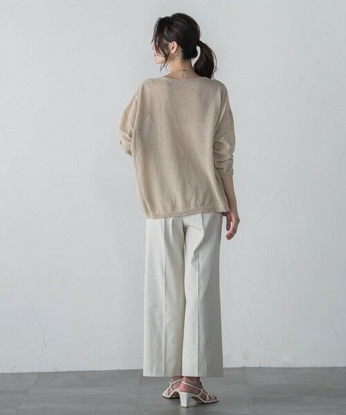 LAUTREAMONT / ロートレアモン ニット・セーター | 【WEB限定】和紙混ホールガーメントニット≪手洗い可能≫ | 詳細20