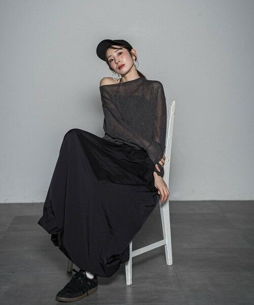 LAUTREAMONT / ロートレアモン ニット・セーター | 【WEB限定】和紙混ホールガーメントニット≪手洗い可能≫ | 詳細29