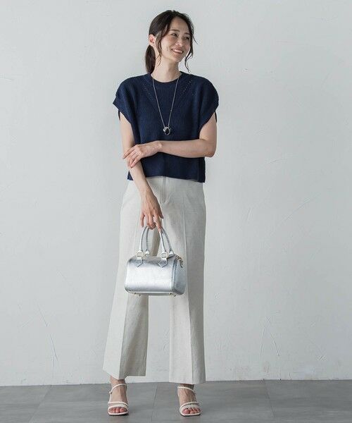 LAUTREAMONT / ロートレアモン ニット・セーター | 【WEB限定】ざっくりクロップドニットベスト≪手洗い可能≫ | 詳細17