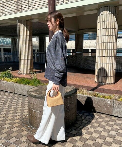 LAUTREAMONT / ロートレアモン カーディガン・ボレロ | 【WEB限定】ラメニットカーディガン≪手洗い可能≫ | 詳細5