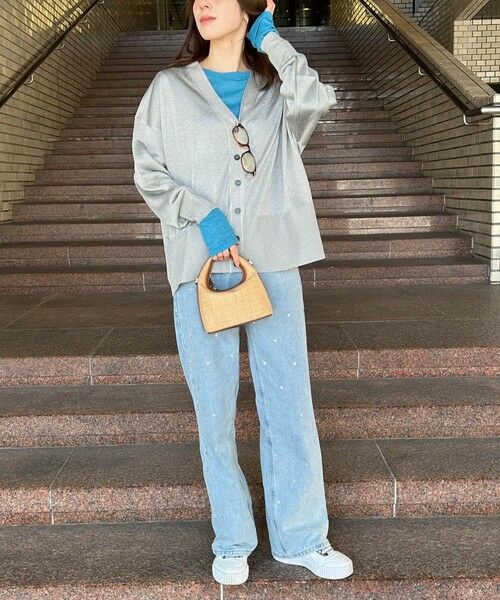 LAUTREAMONT / ロートレアモン カーディガン・ボレロ | 【WEB限定】ラメニットカーディガン≪手洗い可能≫ | 詳細14